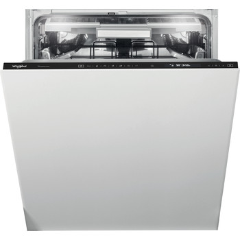Whirlpool Lave-vaisselle à commande frontale 18 po W en noir avec cuve en  acier inoxydable
