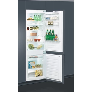 Whirlpool Combinación de frigorífico / congelador Encastre ART 6610/A++ Inox 2 doors Perspective open