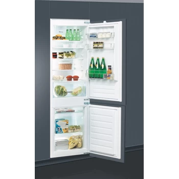 Whirlpool Combinación de frigorífico / congelador Encastre ART 66102 Blanco 2 doors Perspective open