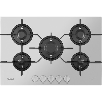 Whirlpool Piano cottura PMW 75D2/IXL Inox GAS Frontal
