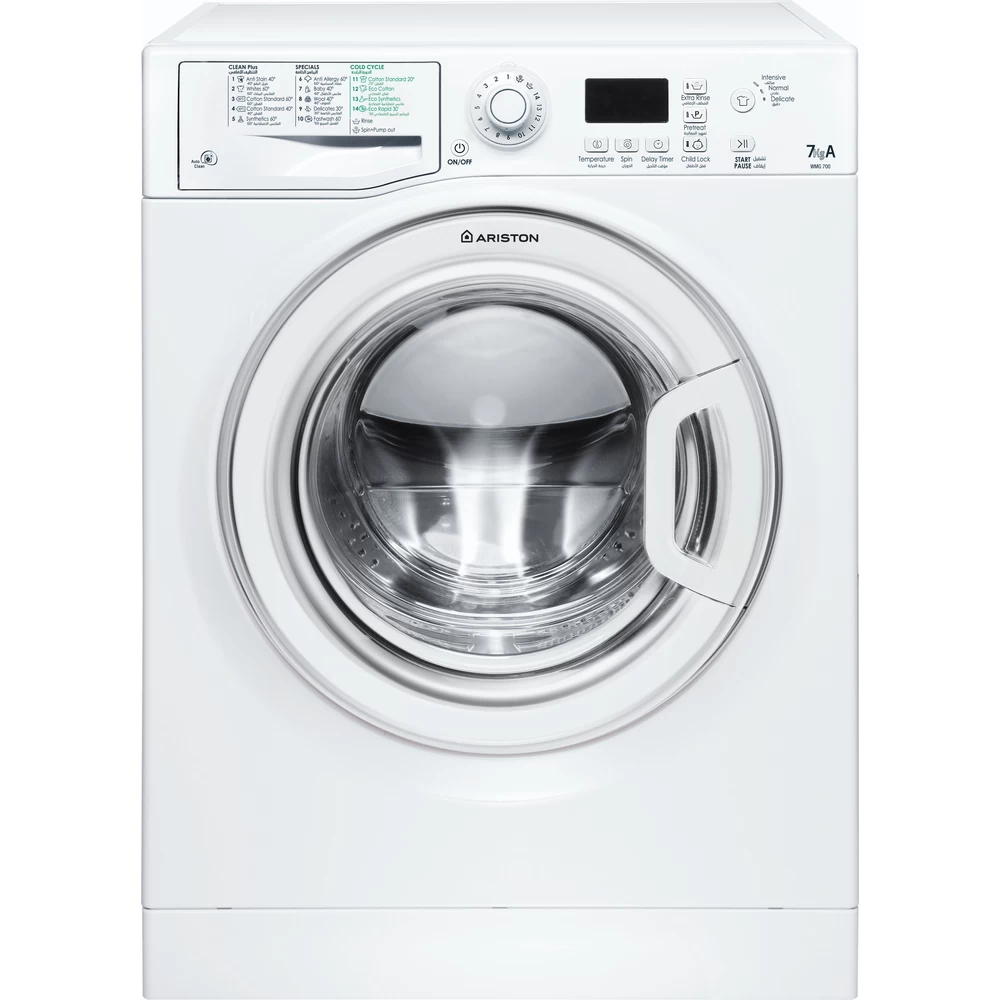 Ariston Washing machine Free-standing WMG 700 EX 60HZ.M White Front loader A Frontal