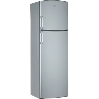 Whirlpool Combinación de frigorífico / congelador Libre instalación WTE3322 A+NF TS Acero Techno 2 doors Perspective