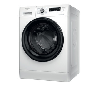 Fritstående Whirlpool-vaskemaskine med frontbetjening: 9,0 kg - FFS 9458 B EE