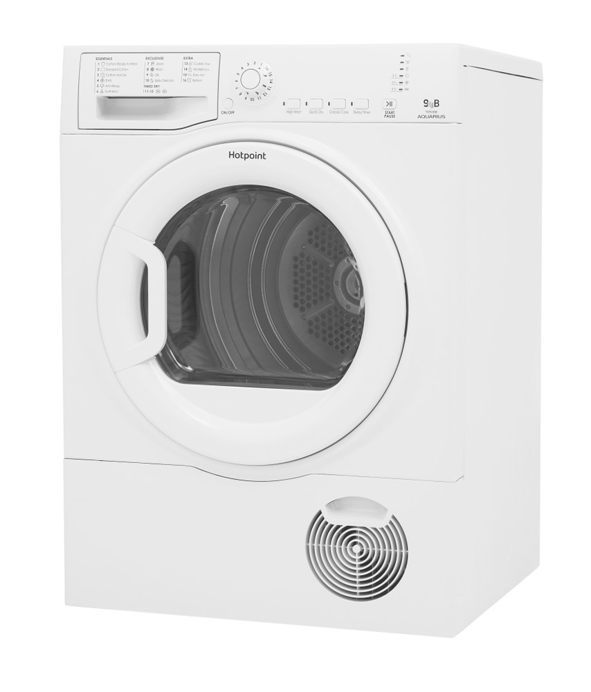 Hotpoint Aquarius TCFS 83B GP.9 Tumble Dryer - White | Hotpoint