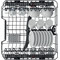 Whirlpool Nõudepesumasin Integreeritav WBO 3T341 P X Half-integrated C Frontal