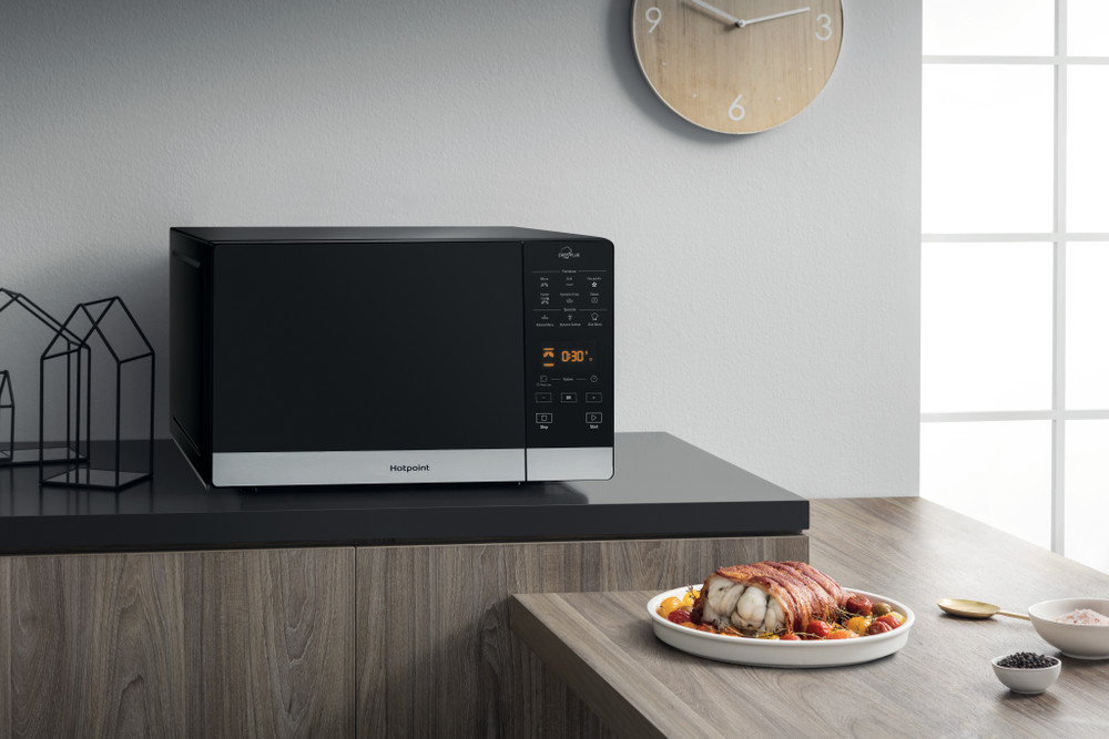 Freestanding Microwave Oven Hotpoint MWH 27343 B | Hotpoint