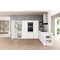 Whirlpool Külmik-sügavkülmik Integreeritav WHC20 T321 Valge 2 doors Perspective open