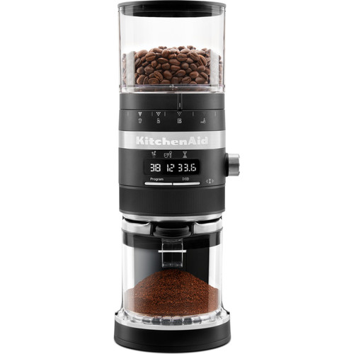 Kitchenaid Coffee grinder 5KCG8433EBM Mat sort Frontal