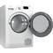 Whirlpool Dryer FFT M11 8X3BY EE Bela Perspective