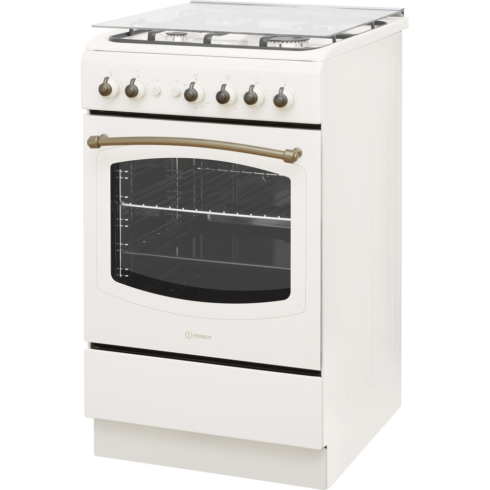 Cucina a gas a libera installazione Indesit: 50 cm