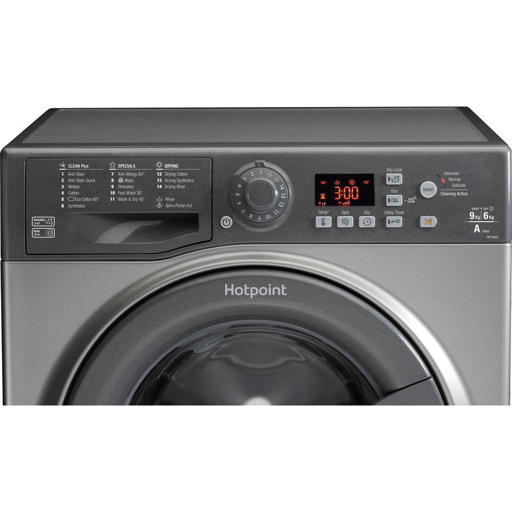 Hotpoint freestanding washer dryer 9kg FDF 9640 G UK Hotpoint