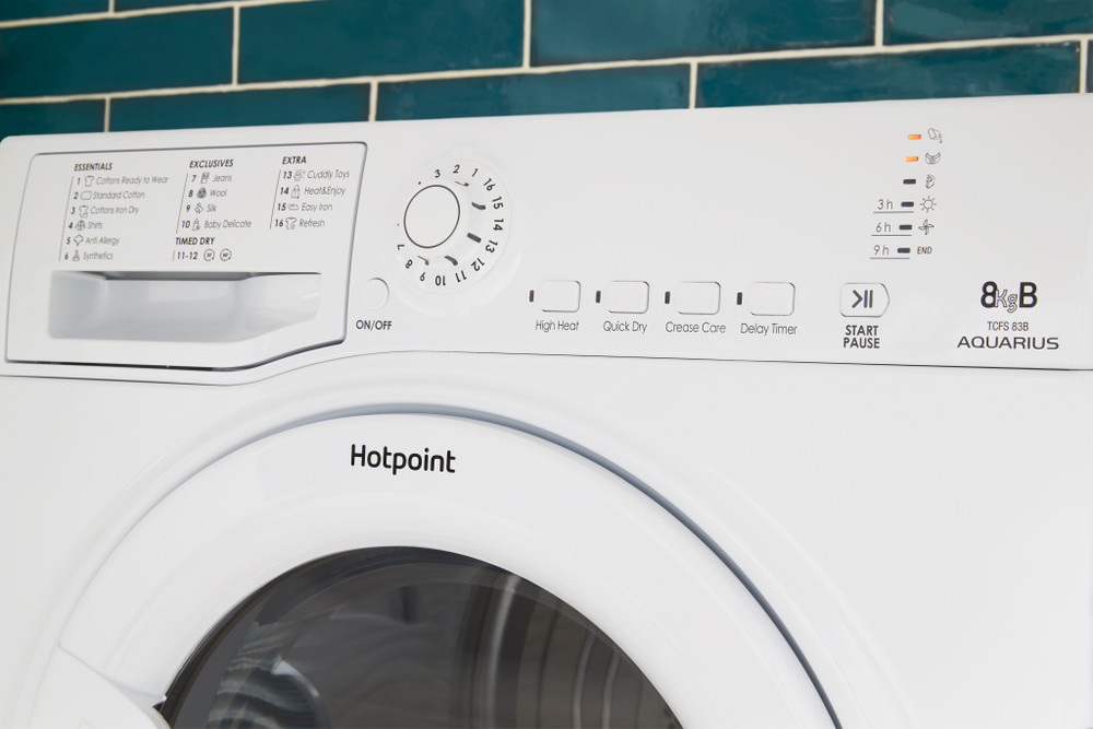 Hotpoint Aquarius TCFS 83B GP.9 Tumble Dryer - White | Hotpoint