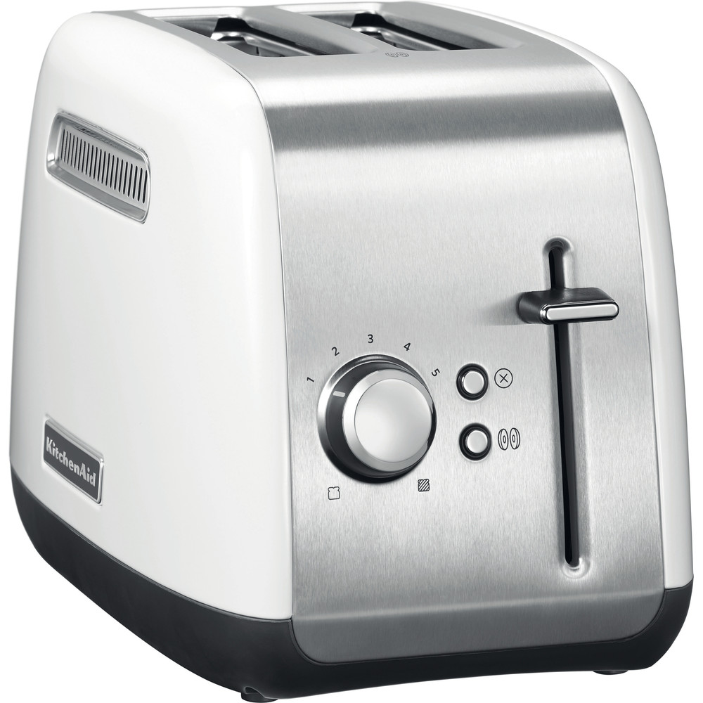 Kitchenaid Toaster Standgerät 5KMT2115EWH Weiss Perspective
