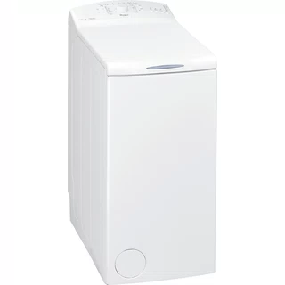 Whirlpool Maşină de spălat rufe Independent AWE 55510 Alb Încărcare Verticală A+ Perspective