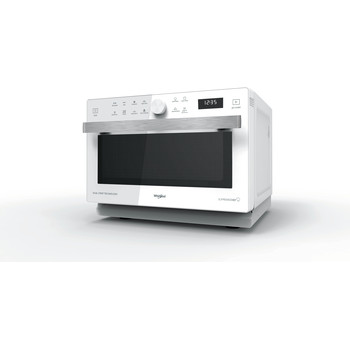 Whirlpool Four micro-ondes Pose-libre MWP 338 W Blanc Electronique 33 Micro-ondes Combiné 900 Perspective