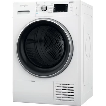 Whirlpool Droger FFT M22 8X2BS BE Wit Perspective