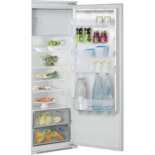 Indesit Refrigerador Encastre INSZ 18011 Blanco Perspective open