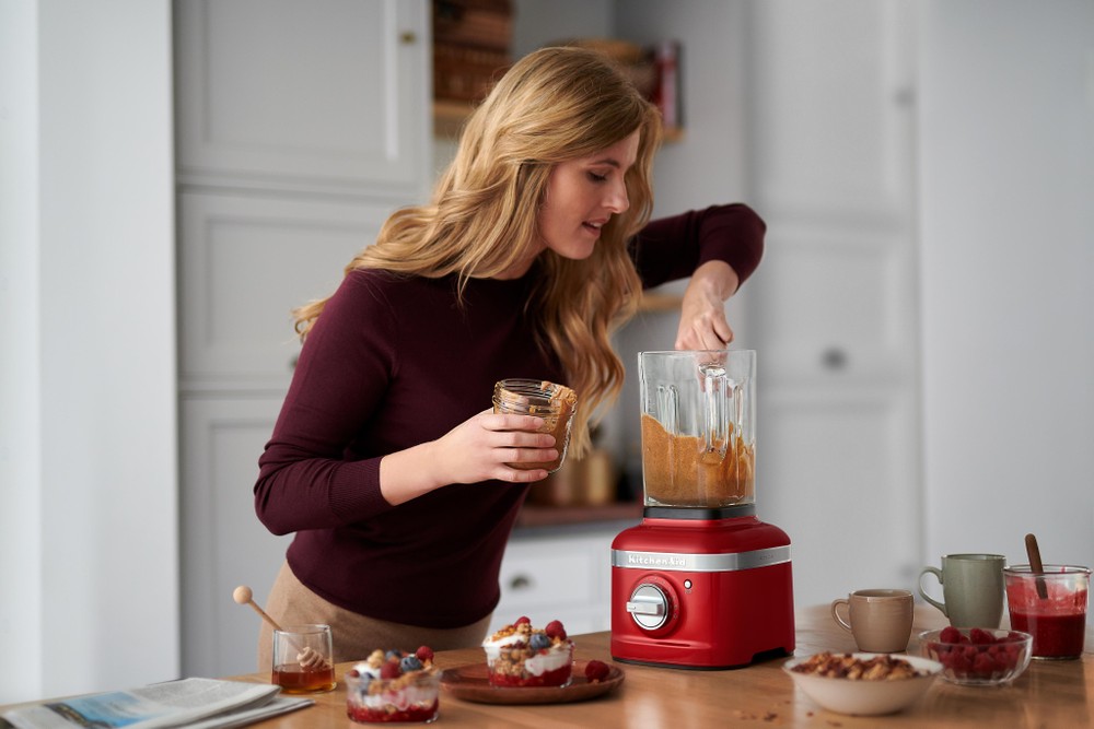 BLENDER K400 ARTISAN Candy Apple KitchenAid UK