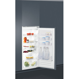 Réfrigérateur encastrable Indesit : Couleur inox - S 12 A1 D/I