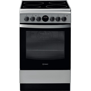 Indesit Cucina con forno a doppia cavità IS5V8CHX/E Inox Elettrico Frontal