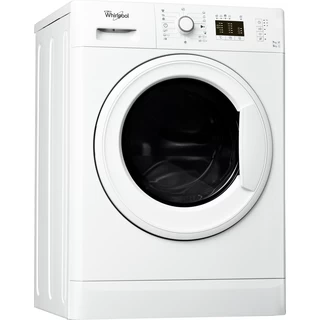 Whirlpool Tvättmaskin med torktumlare Fristående WWDE 7512 White Front loader Perspective