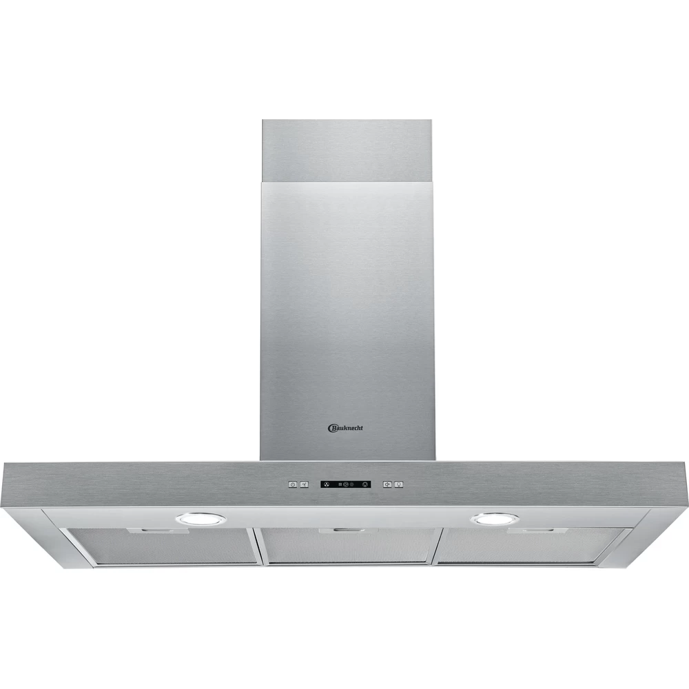 Bauknecht Hotte Appareil encastrable DBHBS 93 LL X Inox Montage mural Electronique Frontal