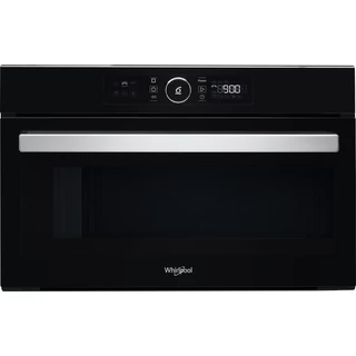 Whirlpool Microwave Built-in AMW 730/NB Black Electronic 31 MW+Grill function 1000 Frontal