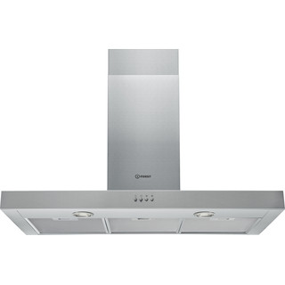 Indesit Hotte Encastrable IHBS 9.4 LM X Inox Mural Mécanique Frontal