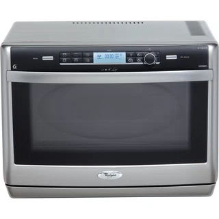 Whirlpool Microwave Freestanding JT 366 SL Silver Electronic 31 MW+Grill function 1000 Frontal