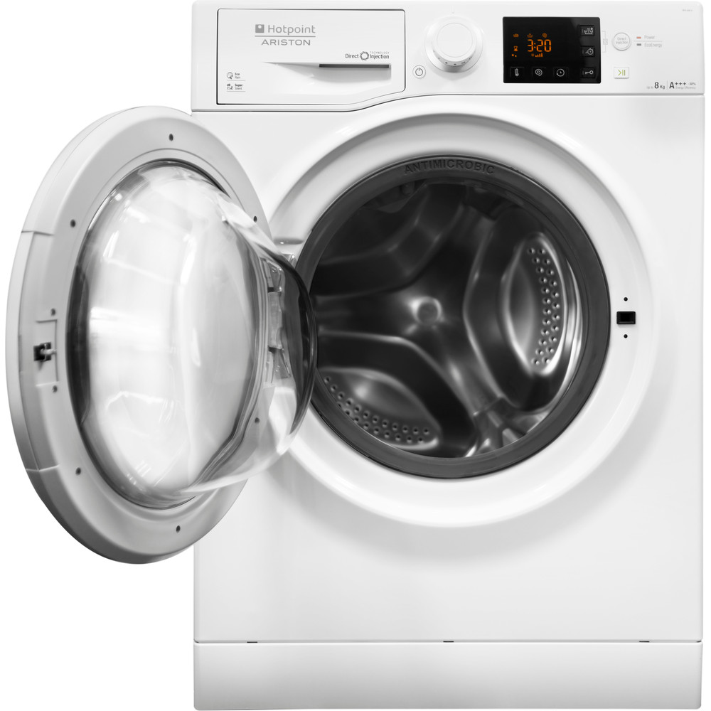 8 Kg Lavatrice A Libera Installazione A Carica Frontale Hotpoint