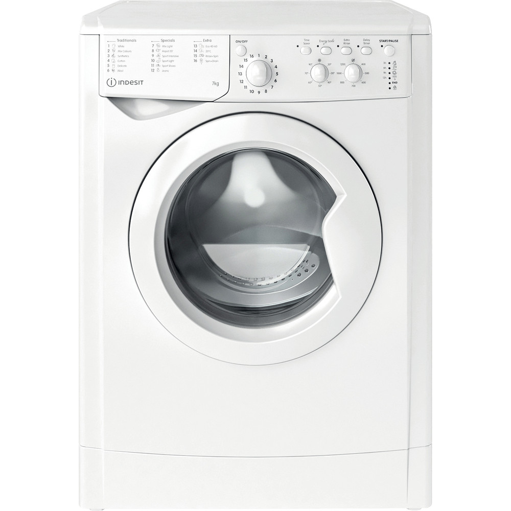 Freestanding Washing Machine Indesit IWC 71252 W UK N Indesit UK