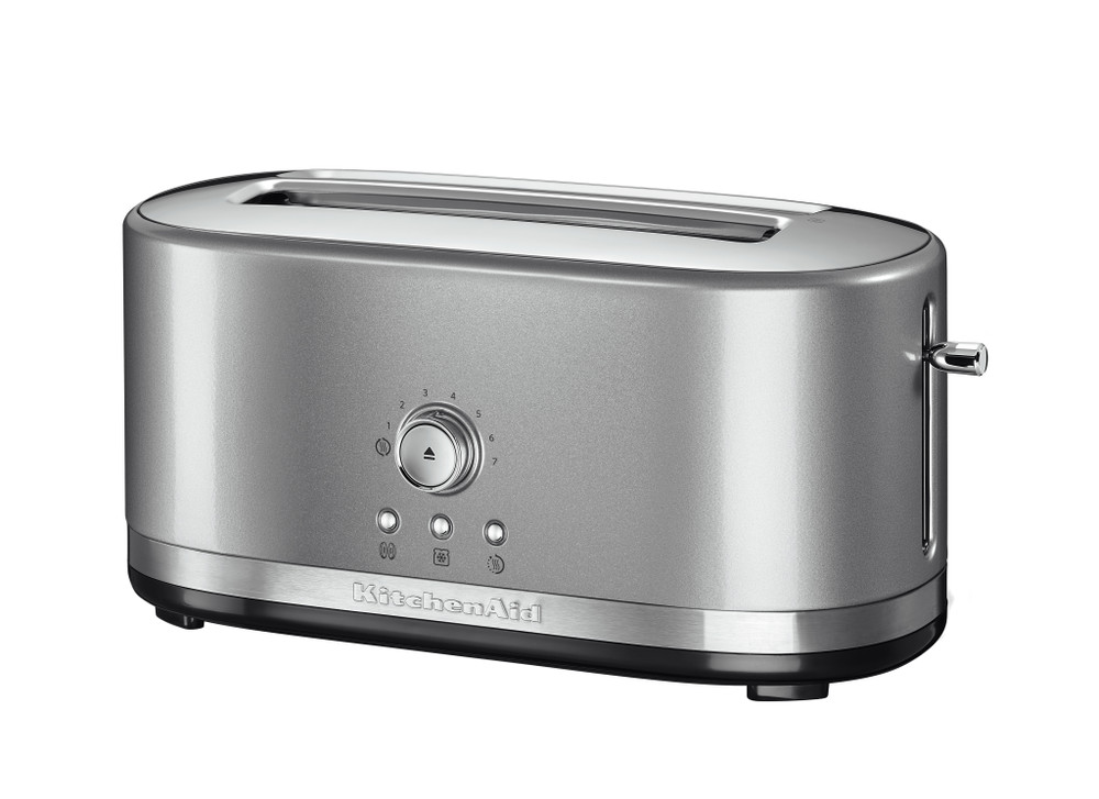 silver 4 slice toaster