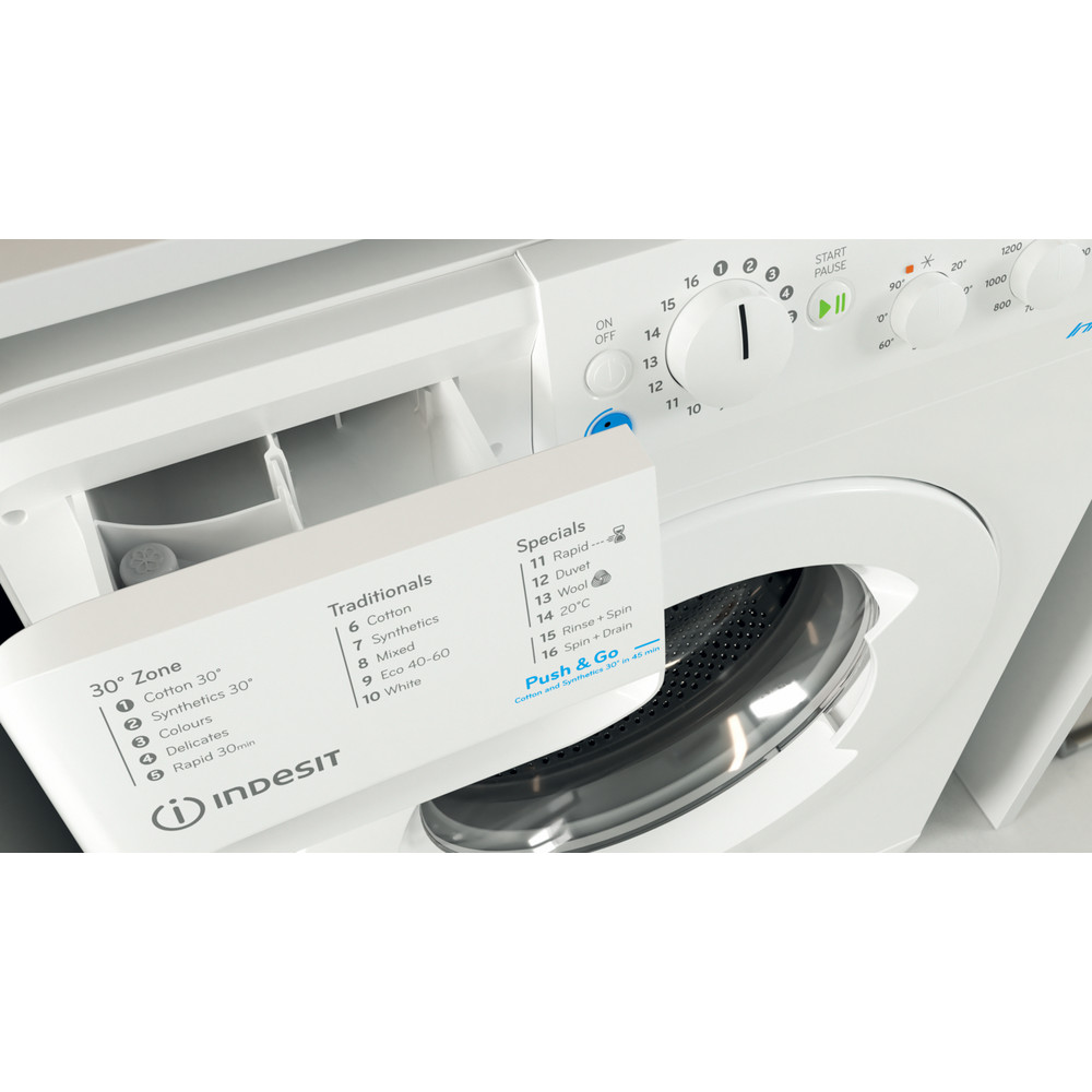 Freestanding Washing Machine Indesit Bwsc Xw Uk N Indesit Uk