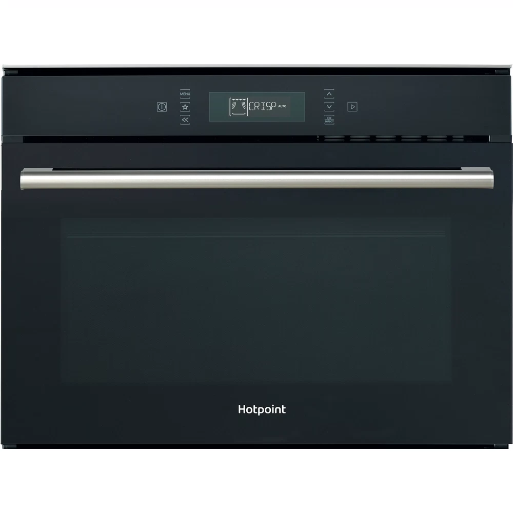 Hotpoint Microwave Built-in MP 676 BL H Black Electronic 40 MW-Combi 900 Frontal