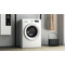 Whirlpool Washing machine Free-standing FFB 8458 WV UK N White Front loader B Perspective