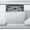 Whirlpool Dishwasher Vgradni WIO 3T133 DEL Povsem vgrajen D Frontal
