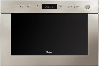 Whirlpool built in microwave oven: stainless steel color - AMW 498/IX