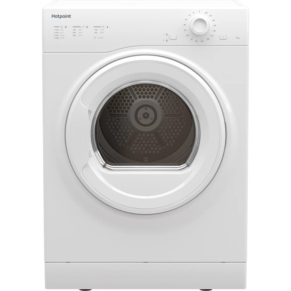 Hotpoint Dryer H1 D80W UK White Frontal