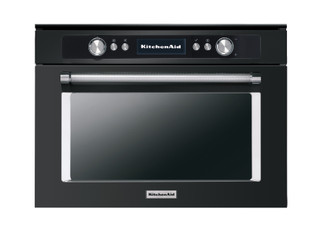 KITCHENAID FORNO A VAPORE COMBINATO IN ACCIAIO INOX NERO 45 CM KOQCXB 45600  | Sito Ufficiale KitchenAid