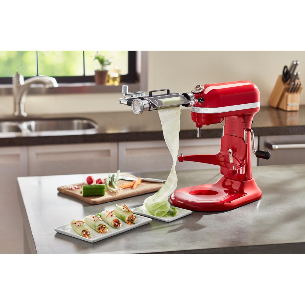 How To Use Your KitchenAid Vegetable Sheet Cutter Attatchment 
