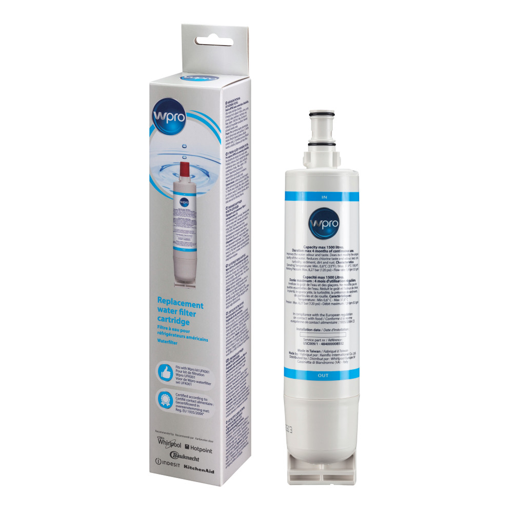 4x Filtro de agua para nevera Hotpoint-Ariston MSZ 701 NF HB 