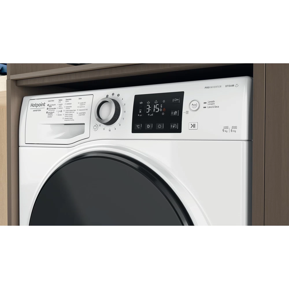 Máquina de lavar e secar roupa Hotpoint RDPD 96407 JD EU