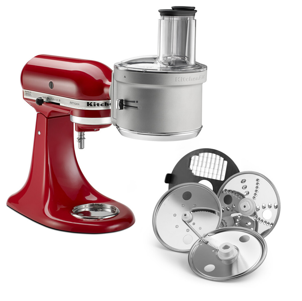 Mixer Attachments From Food Processor To Pasta Set KitchenAid UK   Kitchenaid Food Processor 5KSM2FPA Kit 