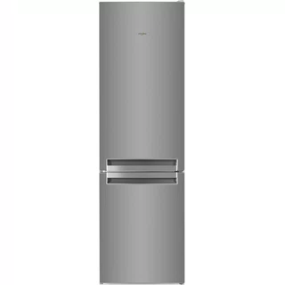 Whirlpool Fridge/freezer combination Freestanding BSNF 9152 OX Optic Inox 2 doors Frontal