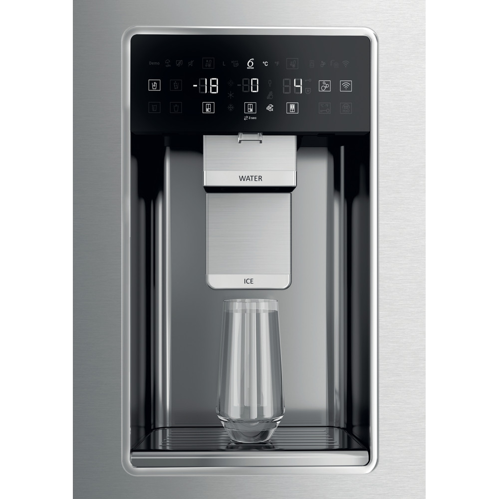 fordel Slagter virksomhed Whirlpool Danmark - Welcome to your home appliances provider - Whirlpool  side-by-side amerikansk køleskab: inox-farve - WQ9I MO1L