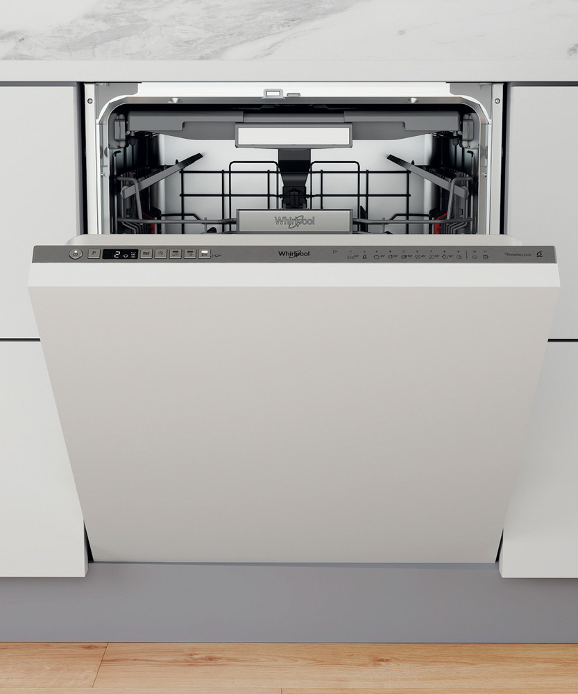 Whirlpool Dishwasher Built-in WIO 3O33 PLE S UK Full-integrated D Frontal
