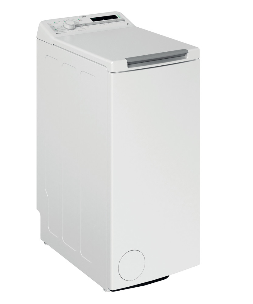 Whirlpool Washing machine Samostojni TDLR 6240SS EU/N Bela Top loader C Perspective