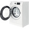 Whirlpool Washing machine Samostojni FWSD 81283 BV EE N Bela Front loader D Perspective