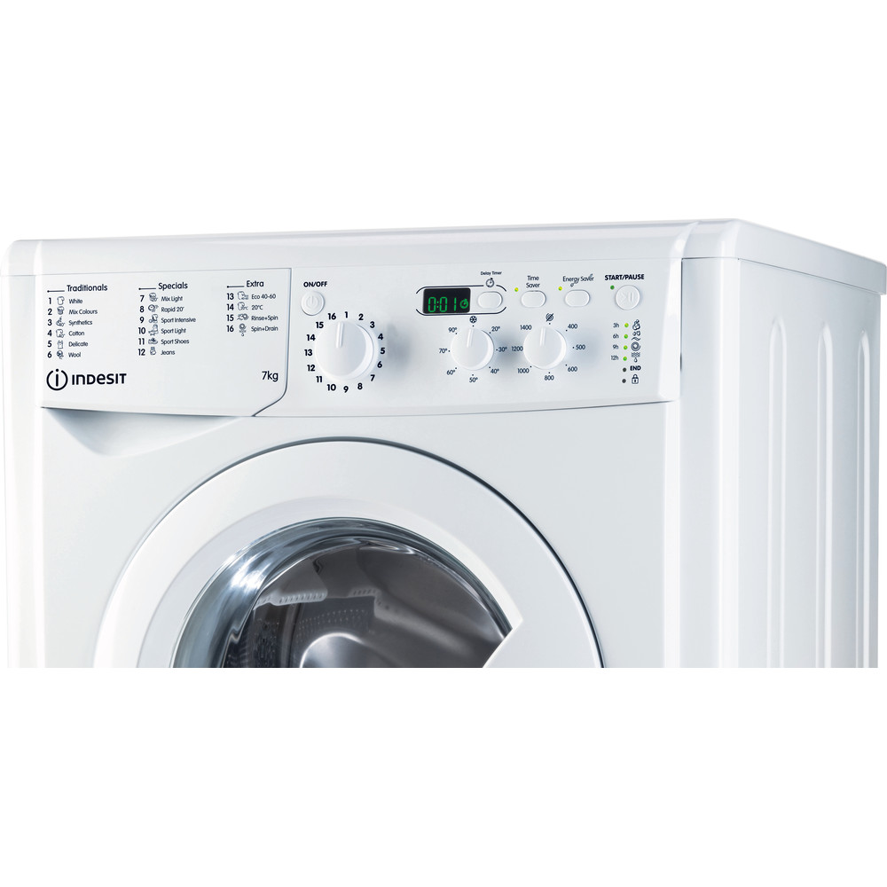 Freestanding Washing Machine Indesit Ewd 71452 W Uk N Indesit Uk