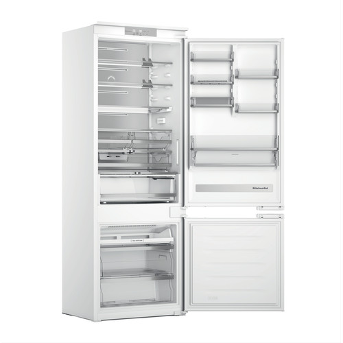 Kitchenaid Combinazione Frigorifero/Congelatore Da incasso K SP70 T252 P Bianco 2 doors Perspective open